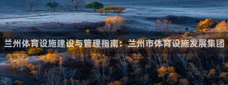 意昂3娱乐网站：兰州体育设施建设与管理指南：兰州市体