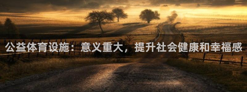 意昂体育3平台假的吗是真的吗吗：公益体育设施：意义重