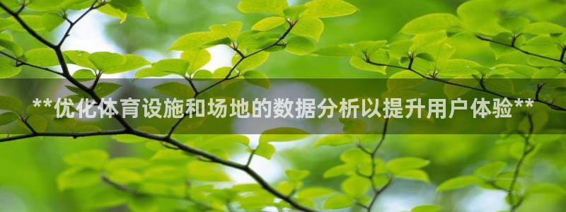意昂体育3招商电话：**优化体育设施和场地的数据分析