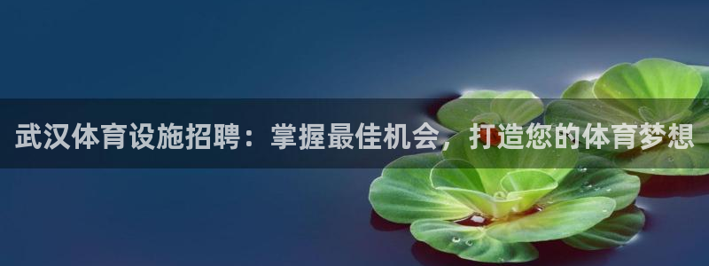 意昂体育3平台：武汉体育设施招聘：掌握最佳机会，打造