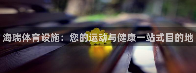 意昂体育3招商电话地址是多少：海瑞体育设施：您的运动与健康一