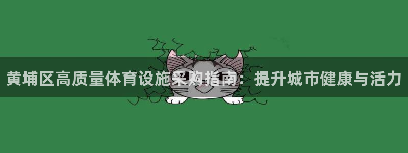 意昂体育3平台：黄埔区高质量体育设施采购指南：提升城市健康与